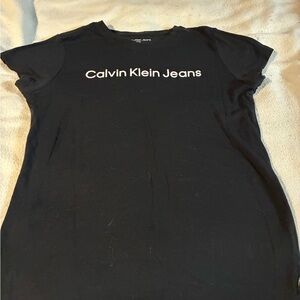 Calvin Klein Jeans Black Crew Neck Tee